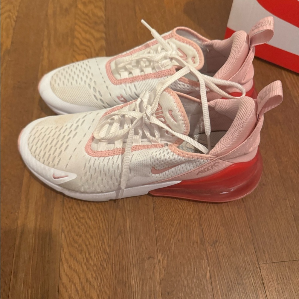 Air Max 270 White and Pink